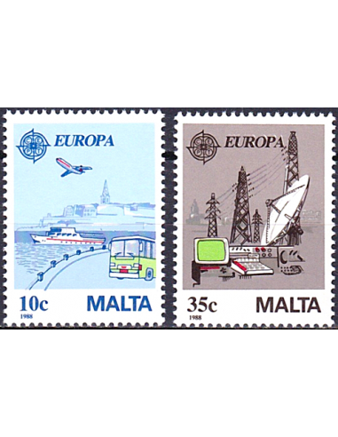 MALTE - n° 773 à 774 ** - EUROPA 1988...