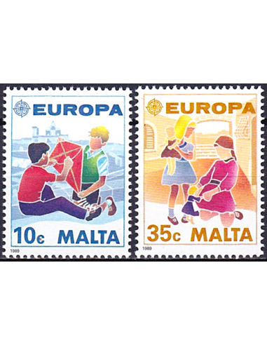 MALTE - n° 795 à 796 ** - EUROPA 1989...
