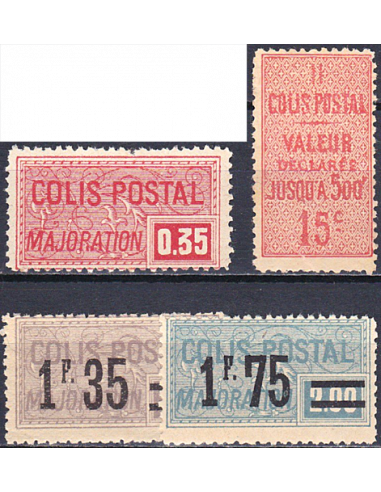 Colis postaux - n°   20, 30, 39 et 41...