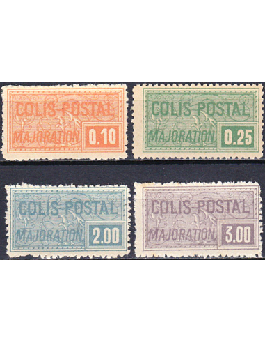 Colis postaux - n°   77 à 80 * -...