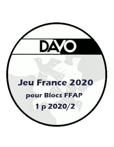 -  DAVO -    Jeu Luxe FRANCE 2020 - 1...