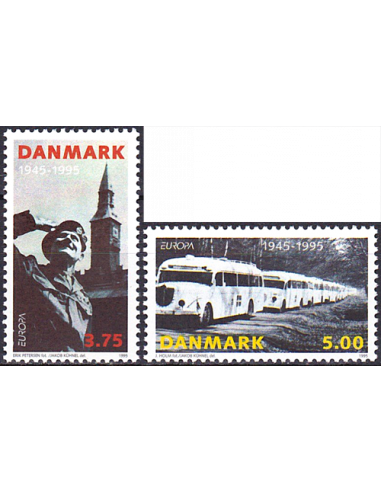 DANEMARK - n° 1103 à 1104 ** - EUROPA...