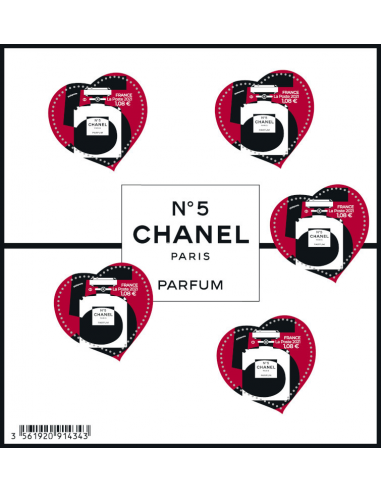 BF 152 ** - Coeurs Chanel -...