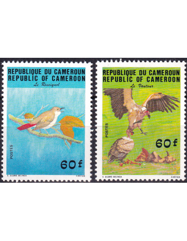 CAMEROUN - n°  742 à 743 ** - Oiseaux