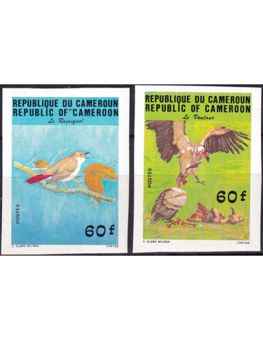 CAMEROUN - n°  742 à 743 ** ND - Oiseaux