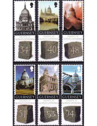 GUERNESEY - n° 1223 à 1228 ** - 300...