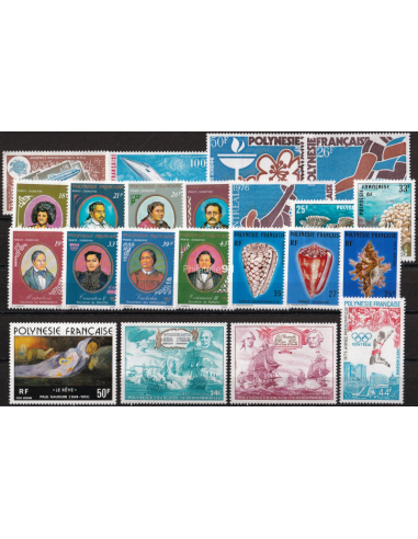 Polynésie - Lot de timbres neufs avec...