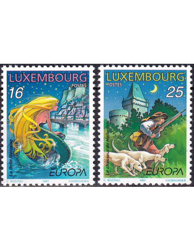 LUXEMBOURG - n° 1368 à 1369 ** -...