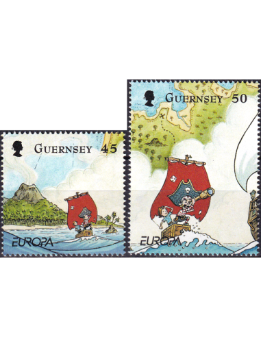 GUERNESEY - n° 1307 à 1308 ** -...