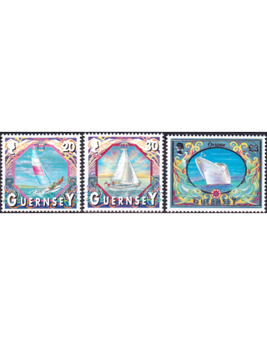GUERNESEY - n°  865 à 867 ** -...