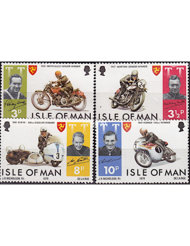 ILE DE MAN - n°   29 à 32** - MOTO -...