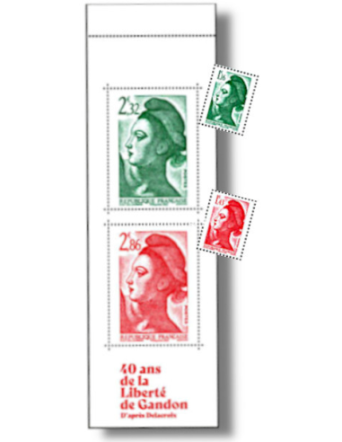 -       2 timbres Grand format + 2...