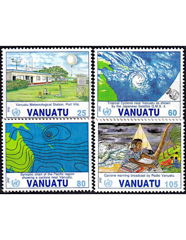 VANUATU -  n°  887 à 890 ** -...