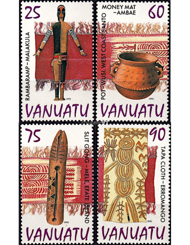 VANUATU -  n°  985 à 988 ** - Artisanat