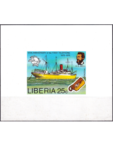 LIBÉRIA - ÉPREUVE DE LUXE - n°  715...