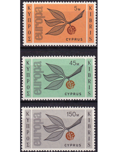 CHYPRE - n°  250 à 252 ** - Europa 1965