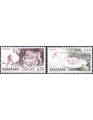 DANEMARK - n° 1161 à 1162 ** - Europa...