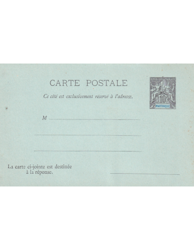 MARTINIQUE - Entier postal neuf **...