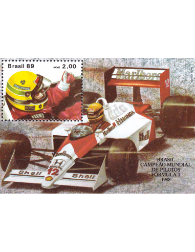 BRÉSIL - BF n°   76 ** - Ayrton Senna...