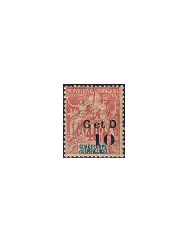 GUADELOUPE - n°   46  ** - Type...