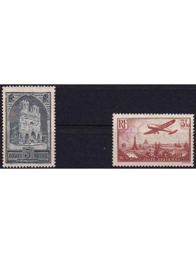 FRANCE - Lot de timbres-poste + Poste...