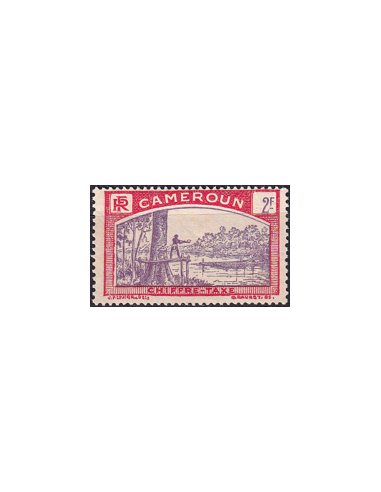 CAMEROUN - Timbres-Taxe - n°   12 * -...
