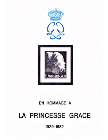 MONACO - BF n°   24 ** - Princesse Grace