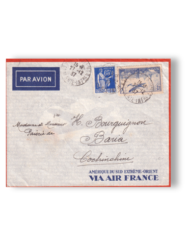 FRANCE - Enveloppe Air France...