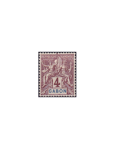 GABON - n°   18 * - Type Groupe