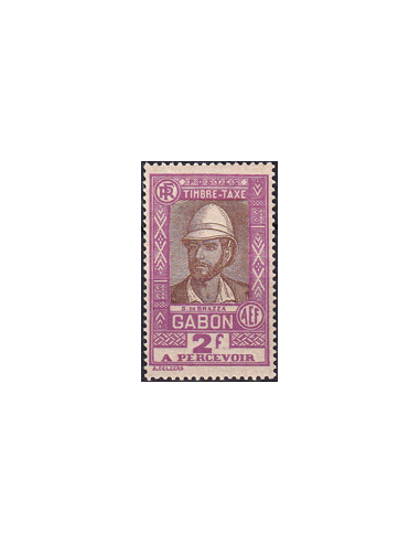 GABON - Timbres-Taxe - n°   21 * -...
