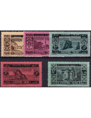 GRAND LIBAN - Timbres-Taxe - n°   16...