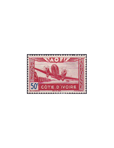 COTE D'IVOIRE - PA n°   10 * - Avion...
