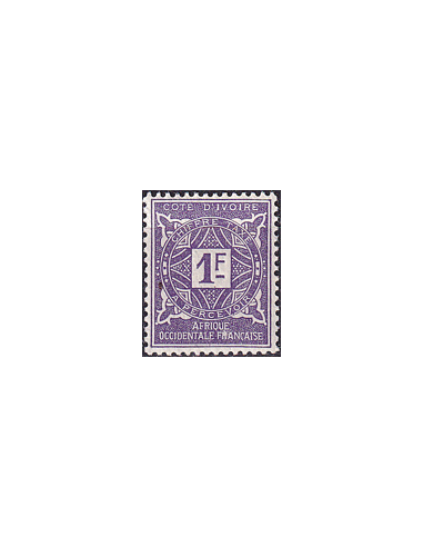 COTE D'IVOIRE - Timbres-Taxe - n°...