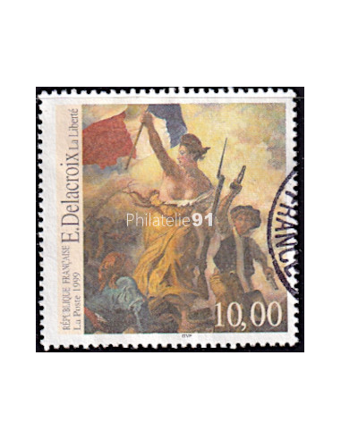 n°  3236 - Eugène Delacroix - Oblitéré