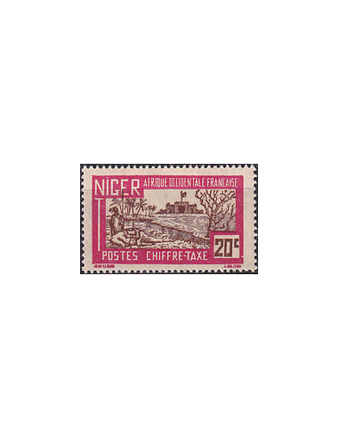 NIGER - Timbres-Taxe - n°   14 ** -...