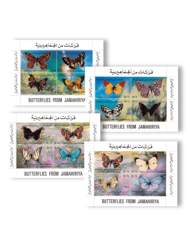 LIBYE - BF n°   43 à 46 ** - Papillons