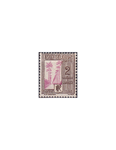 GUADELOUPE - Timbres-Taxe - n°   25 *...