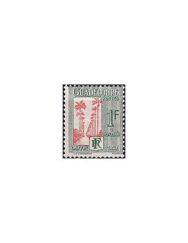 GUADELOUPE - Timbres-Taxe - n°   35 *...