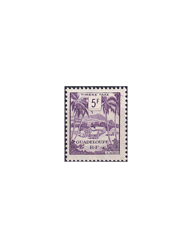 GUADELOUPE - Timbres-Taxe - n°   48 *...