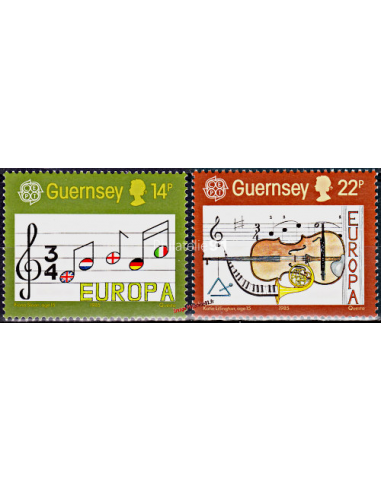 GUERNESEY - n°  322 à 323 ** - EUROPA...
