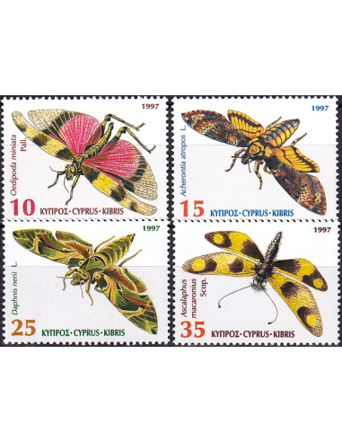 CHYPRE - n°  903 à 906 ** - Insectes...