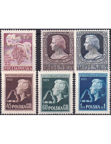 POLOGNE - Lot de timbres n° 562, 782...