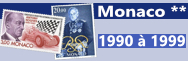 Monaco - 1990 à 1999 (n° 1705 à 2229)