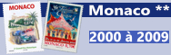 Monaco - 2000 à 2009 (n° 2230 à 2718)