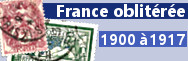 1900 à 1917      (Oblitérés n°107 à 155)