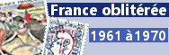 1961 à 1970 (Oblitérés n°1281 à 1662)