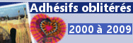 2000-2009 - adh. oblitérés (n°27-385)