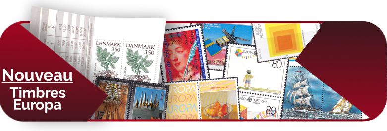 Nouveaux timbres EUROPA
